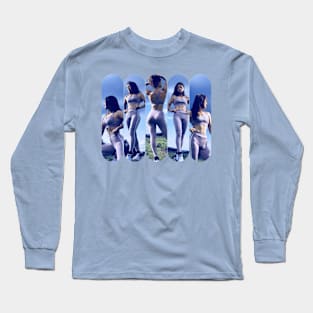 The blue Long Sleeve T-Shirt